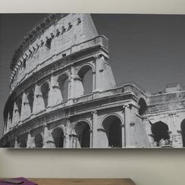 Muurdecoratie fotopanelen fotoschilderij colosseum